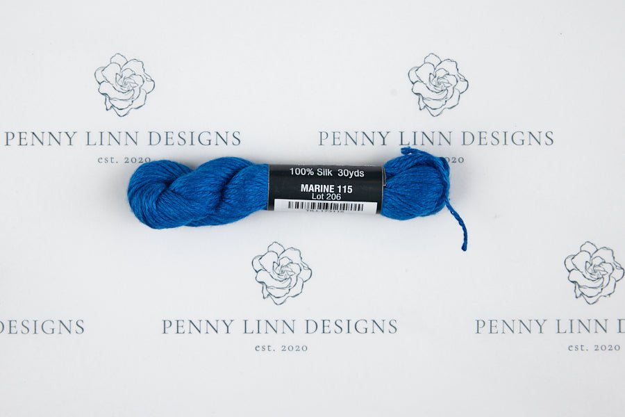 Pepper Pot Silk 115 MARINE - Penny Linn Designs - Planet Earth Fibers
