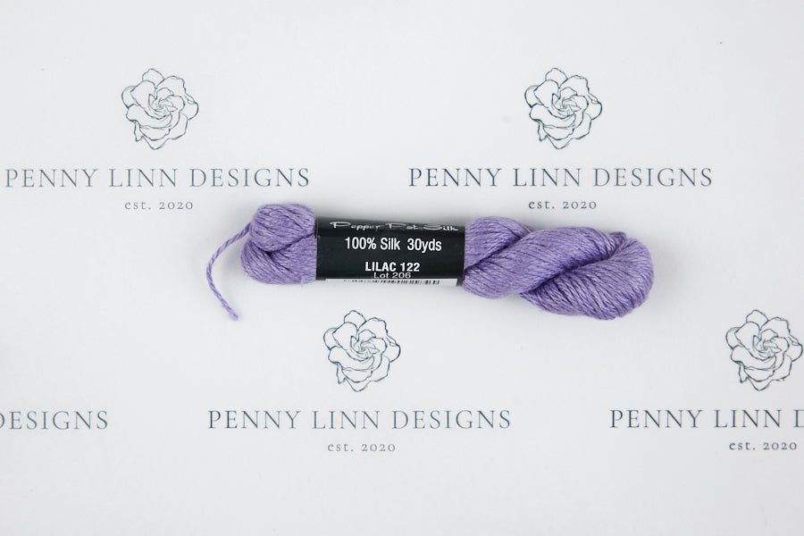 Pepper Pot Silk 122 LILAC - Penny Linn Designs - Planet Earth Fibers