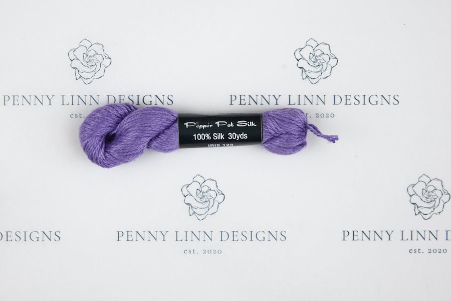 Pepper Pot Silk 123 IRIS - Penny Linn Designs - Planet Earth Fibers