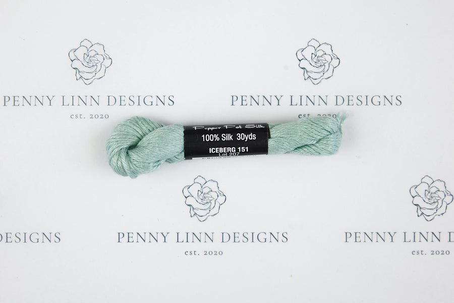 Pepper Pot Silk 151 ICEBERG - Penny Linn Designs - Planet Earth Fibers