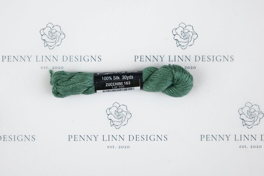 Pepper Pot Silk 163 ZUCCHINI - Penny Linn Designs - Planet Earth Fibers