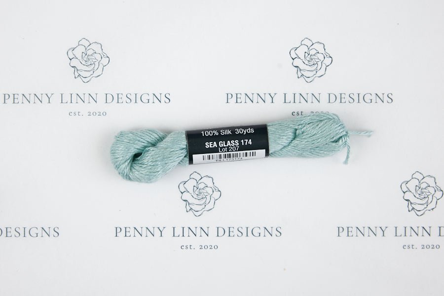 Pepper Pot Silk 174 SEA GLASS - Penny Linn Designs - Planet Earth Fibers