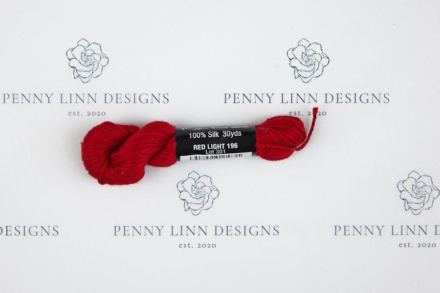 Pepper Pot Silk 196 RED LIGHT - Penny Linn Designs - Planet Earth Fibers