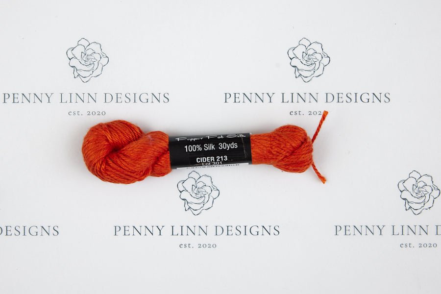 Pepper Pot Silk 213 CIDER - Penny Linn Designs - Planet Earth Fibers