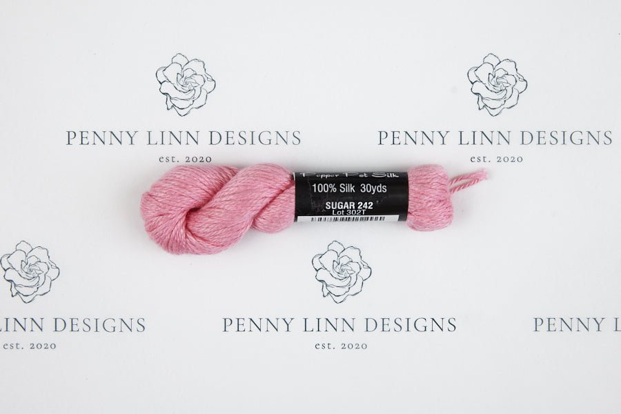 Pepper Pot Silk 242 SUGAR - Penny Linn Designs - Planet Earth Fibers