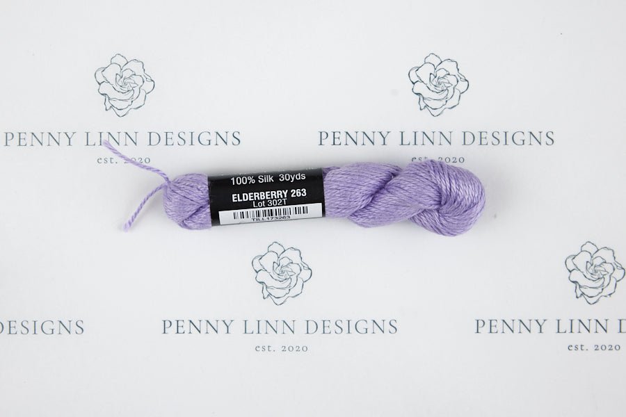 Pepper Pot Silk 263 ELDERBERRY - Penny Linn Designs - Planet Earth Fibers