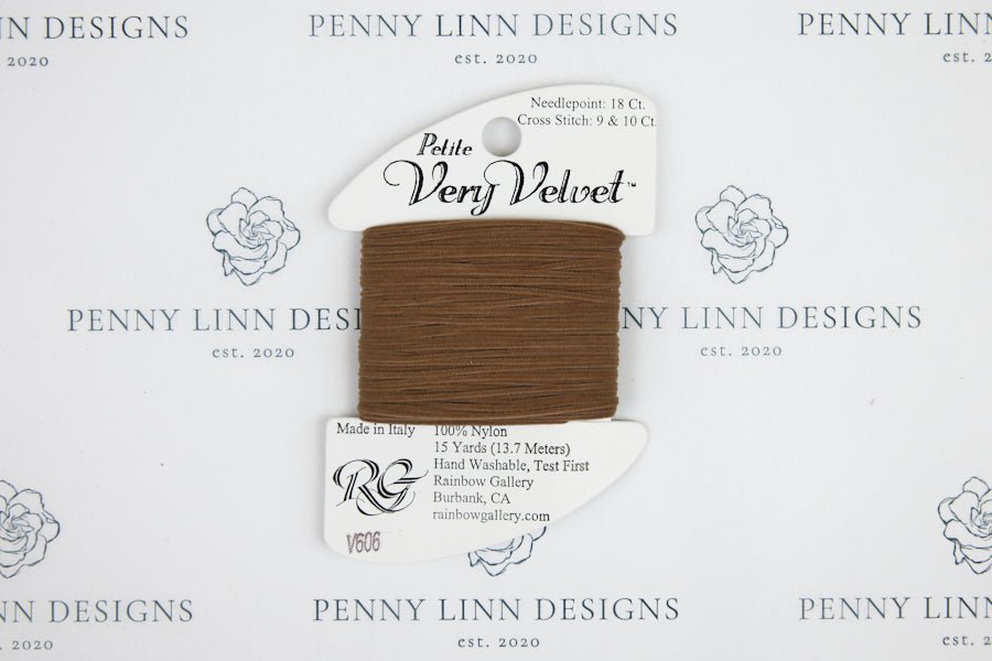 Petite Very Velvet V606 Tan - Penny Linn Designs - Rainbow Gallery