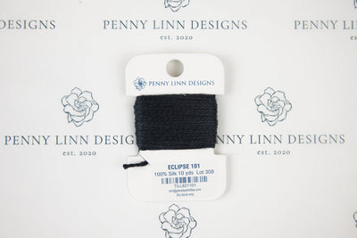 Planet Earth Silk Card - 101 Eclipse - Penny Linn Designs - Planet Earth Fibers