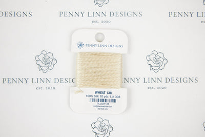 Planet Earth Silk Card - 138 Wheat - Penny Linn Designs - Planet Earth Fibers