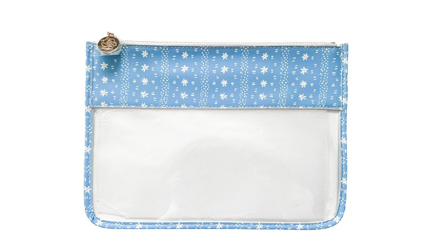 Printed CLEAR ZIP POUCH - Penny Linn Designs - Penny Linn Designs