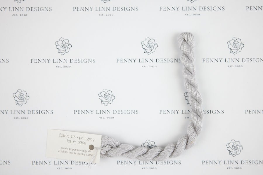 Silk & Ivory 113 Pail Gray - Penny Linn Designs - Brown Paper Packages