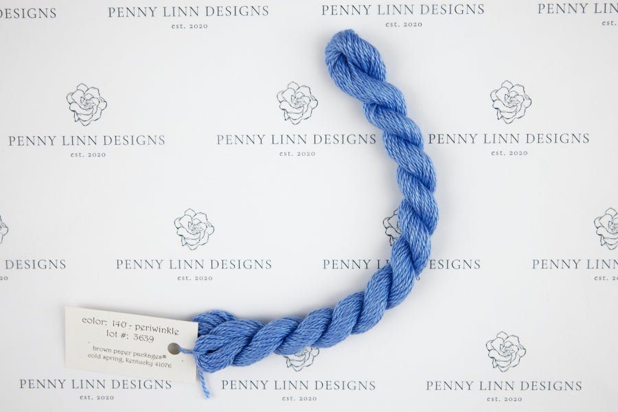 Silk & Ivory 140 Periwinkle - Penny Linn Designs - Brown Paper Packages