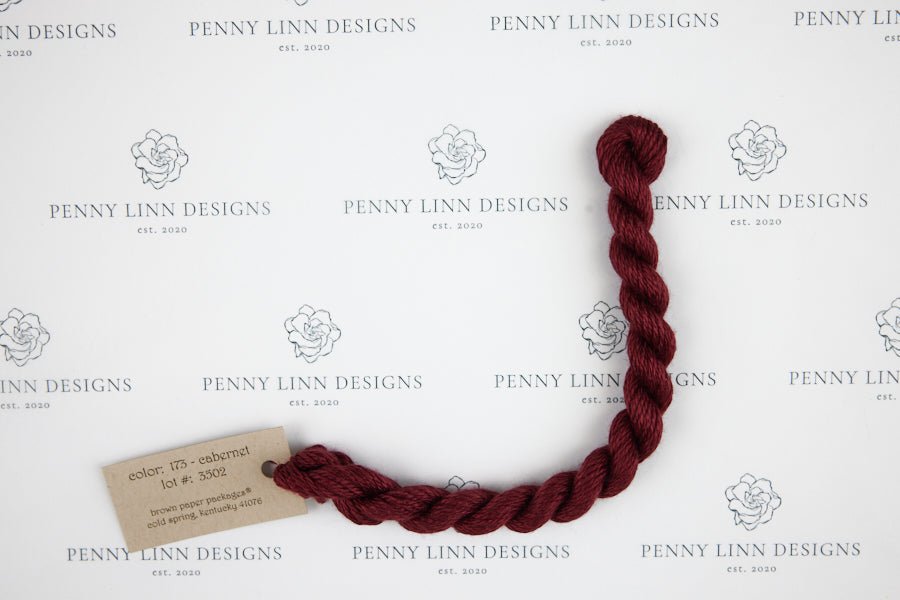 Silk & Ivory 173 Cabernet - Penny Linn Designs - Brown Paper Packages