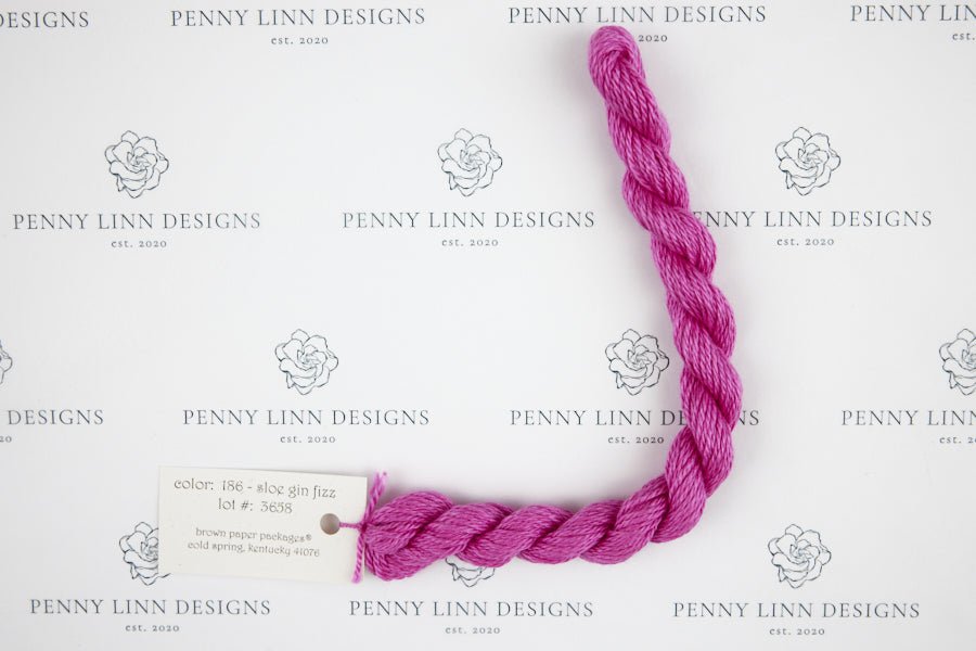 Silk & Ivory 186 Sloe Gin Fizz - Penny Linn Designs - Brown Paper Packages