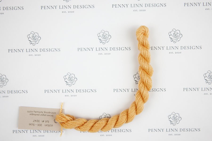 Silk & Ivory 201 Lion - Penny Linn Designs - Brown Paper Packages