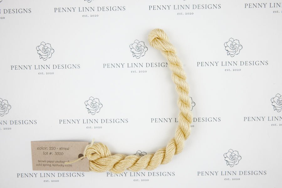 Silk & Ivory 220 Straw - Penny Linn Designs - Brown Paper Packages