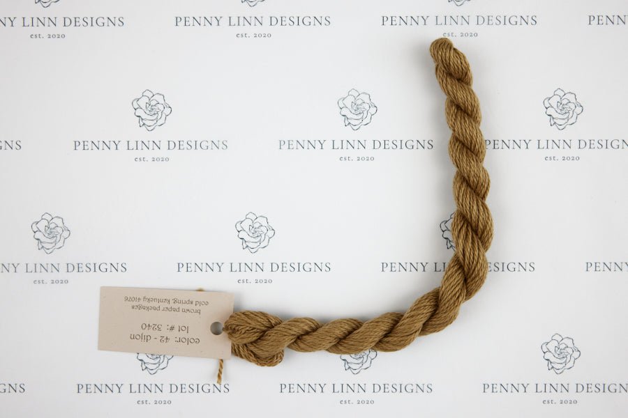 Silk & Ivory 42 Dijon - Penny Linn Designs - Brown Paper Packages