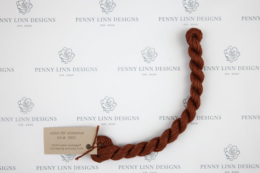 Silk & Ivory 59 Cinnamon - Penny Linn Designs - Brown Paper Packages