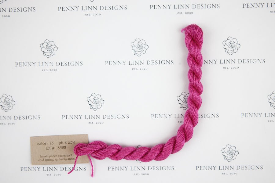 Silk & Ivory 73 Pink Cow - Penny Linn Designs - Brown Paper Packages