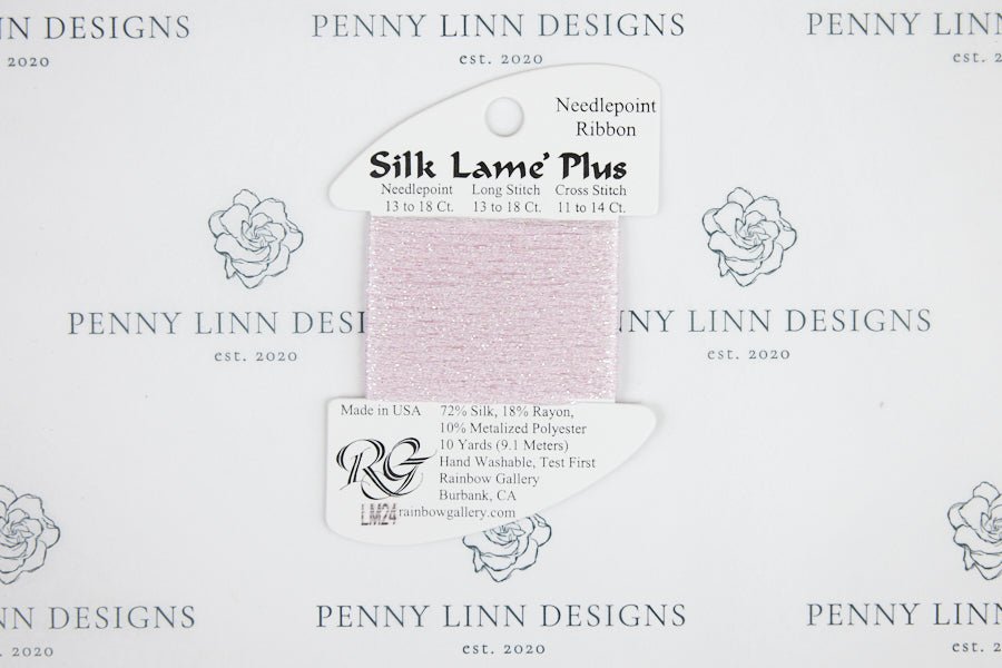 Silk Lamé Plus LM24 Baby Pink - Penny Linn Designs - Rainbow Gallery