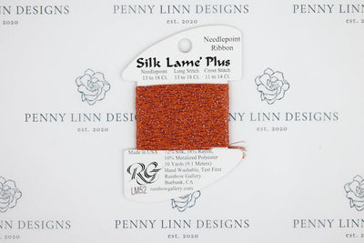 Silk Lamé Plus LM52 Pumpkin - Penny Linn Designs - Rainbow Gallery