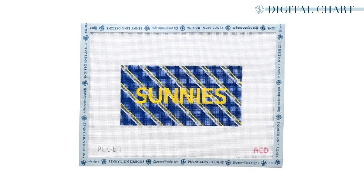Sunnies Sunglass Case - CHART - Penny Linn Designs - AC Designs