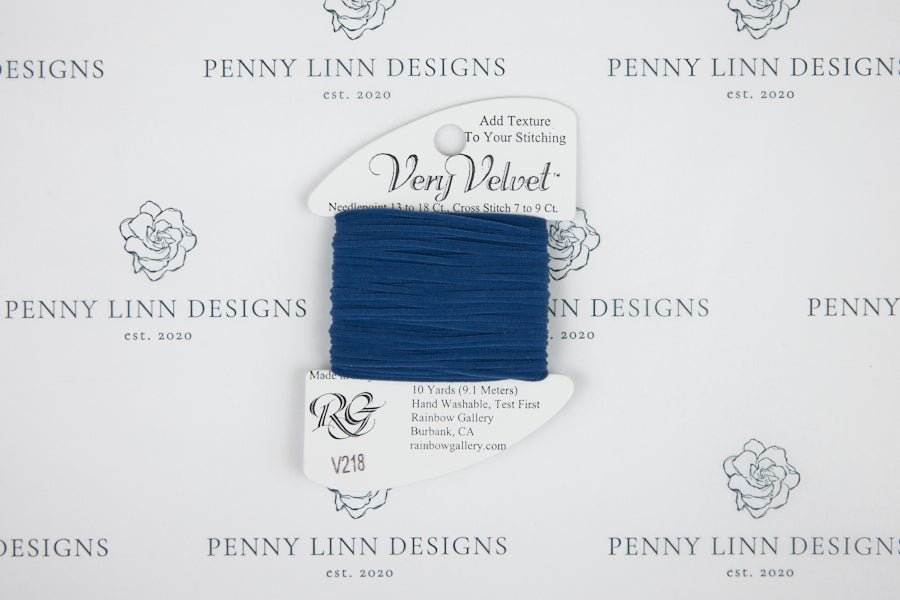 Very Velvet V218 Antique Blue - Penny Linn Designs - Rainbow Gallery