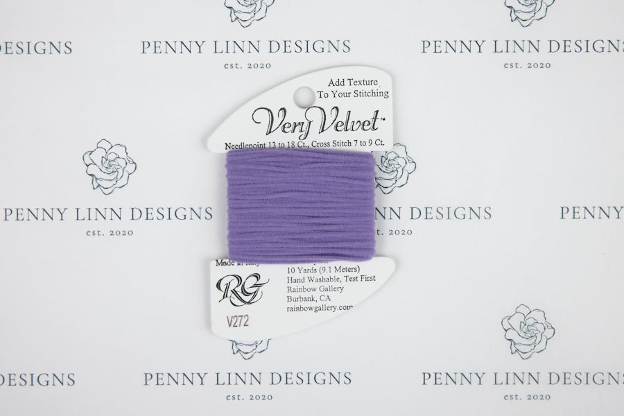 Very Velvet V272 Medium Violet - Penny Linn Designs - Rainbow Gallery