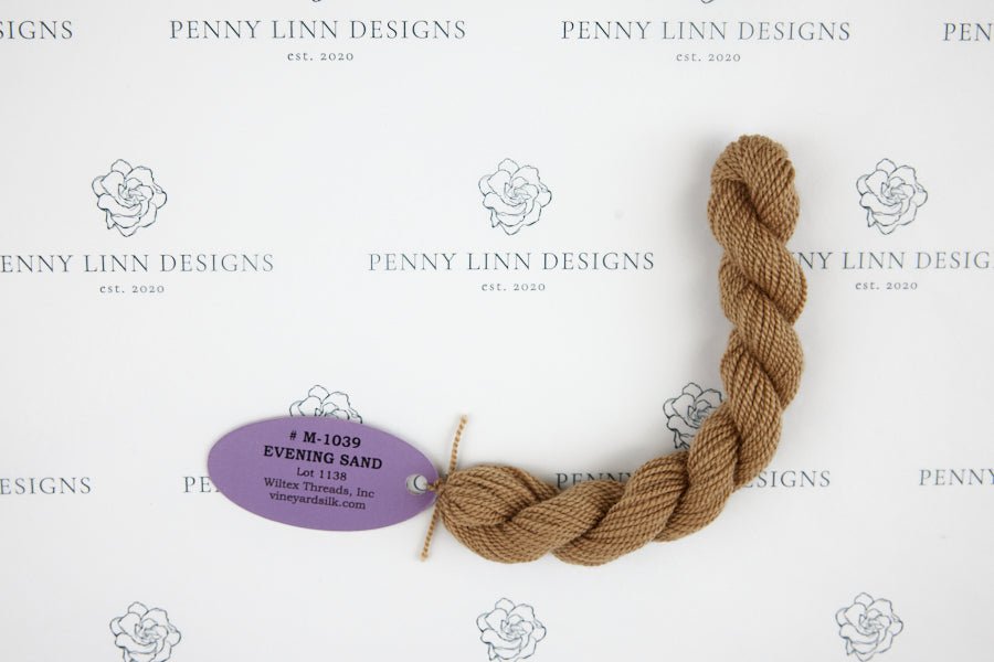 Vineyard Merino M-1039 EVENING SAND - Penny Linn Designs - Wiltex Threads