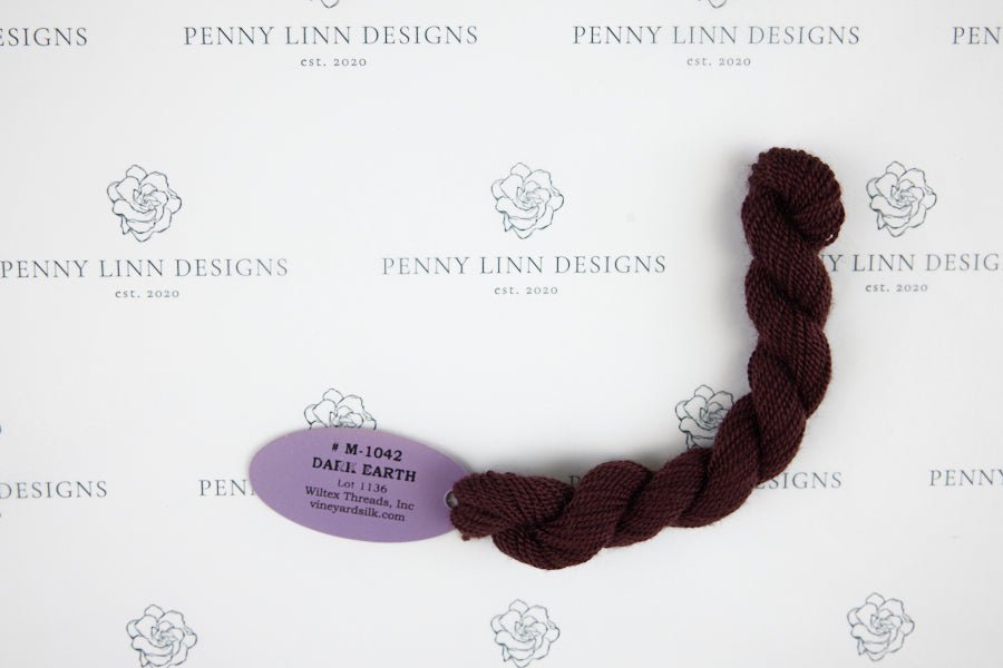 Vineyard Merino M-1042 DARK EARTH - Penny Linn Designs - Wiltex Threads