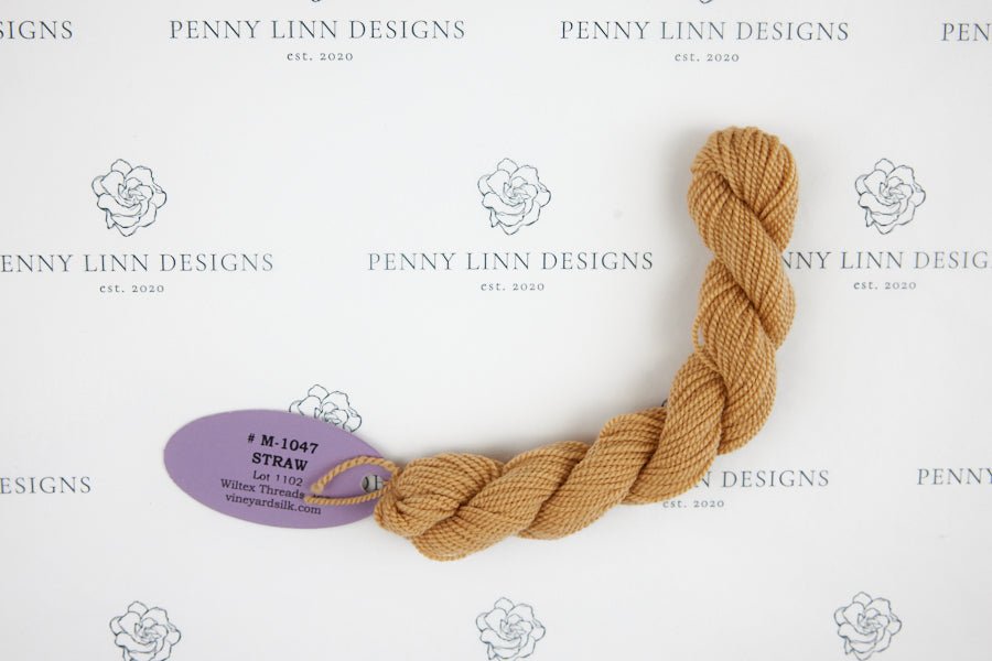 Vineyard Merino M-1047 STRAW - Penny Linn Designs - Wiltex Threads