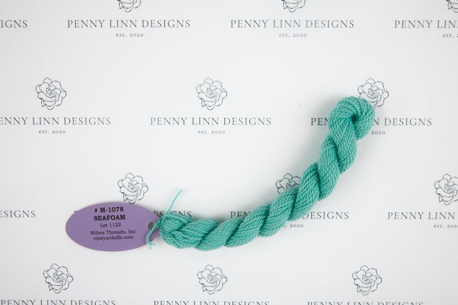 Vineyard Merino M-1078 SEAFOAM - Penny Linn Designs - Wiltex Threads