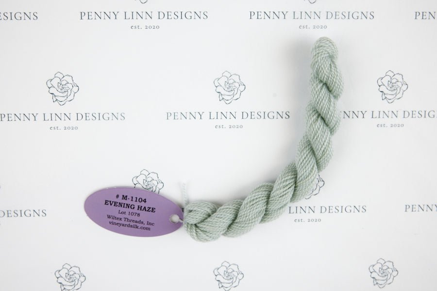 Vineyard Merino M-1104 EVENING HAZE - Penny Linn Designs - Wiltex Threads