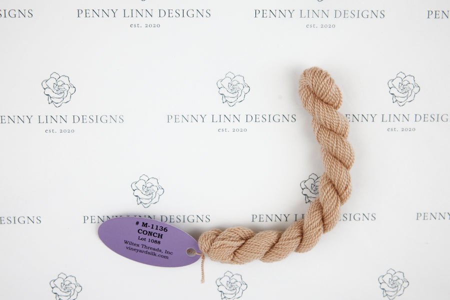 Vineyard Merino M-1136 CONCH - Penny Linn Designs - Wiltex Threads