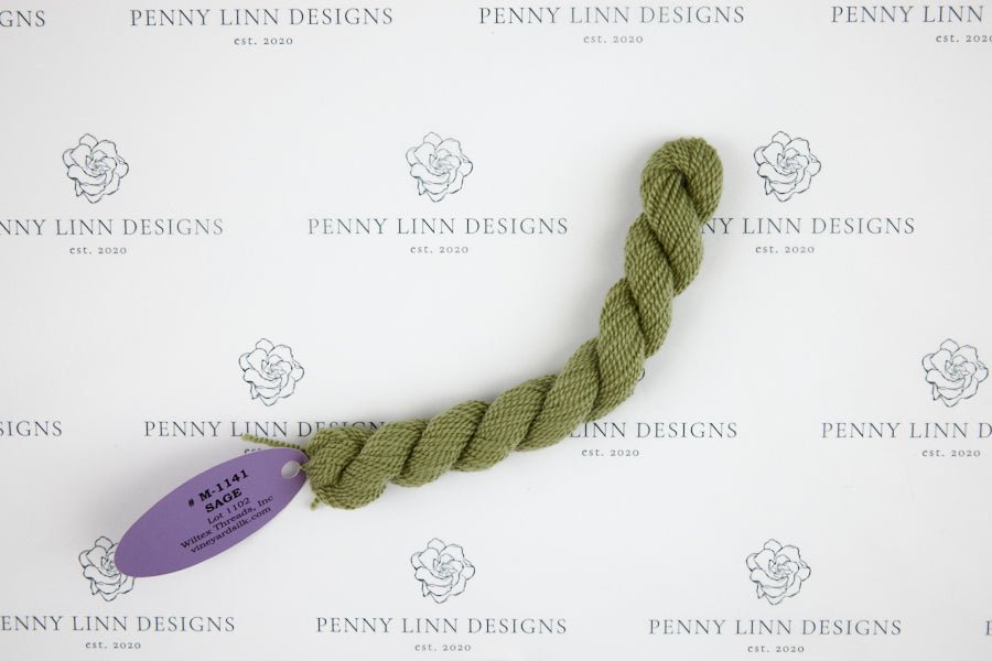 Vineyard Merino M-1141 SAGE - Penny Linn Designs - Wiltex Threads