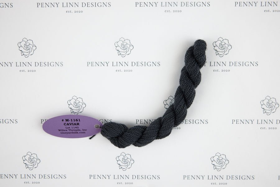 Vineyard Merino M-1161 CAVIAR - Penny Linn Designs - Wiltex Threads