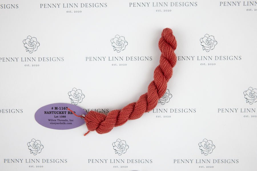 Vineyard Merino M-1167 NANTUCKET RED - Penny Linn Designs - Wiltex Threads