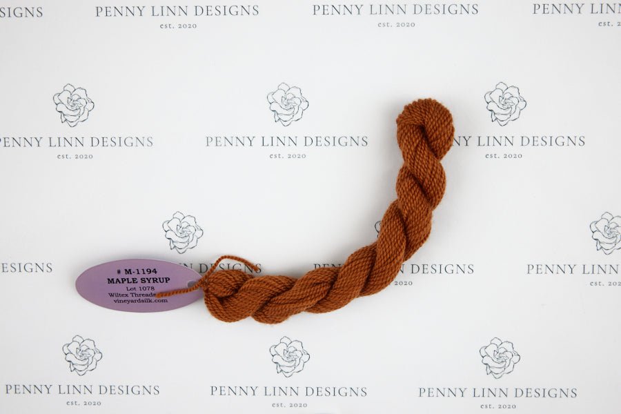 Vineyard Merino M-1194 MAPLE SYRUP - Penny Linn Designs - Wiltex Threads