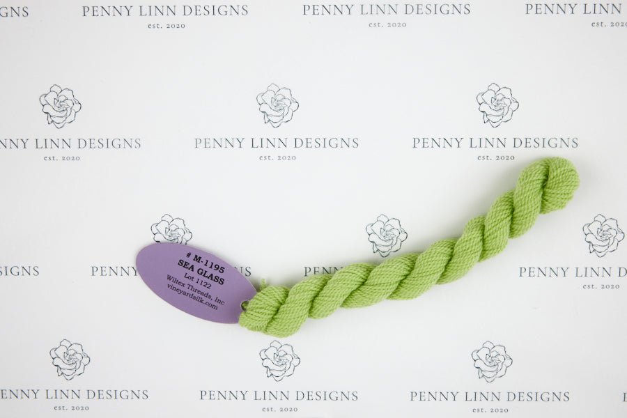 Vineyard Merino M-1195 SEA GLASS - Penny Linn Designs - Wiltex Threads