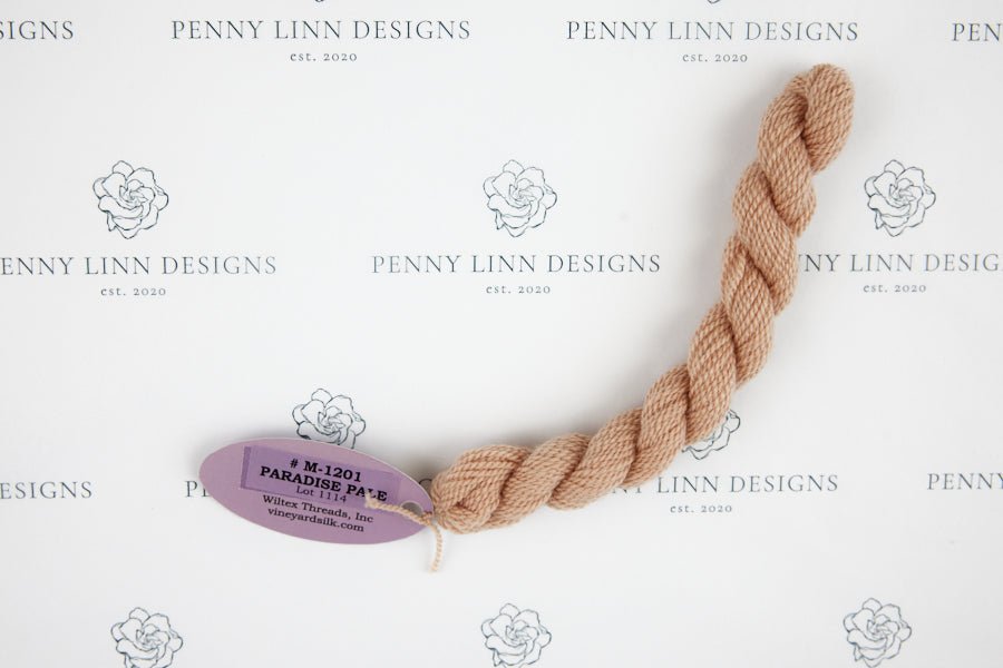 Vineyard Merino M-1201 PARADISE PALE - Penny Linn Designs - Wiltex Threads
