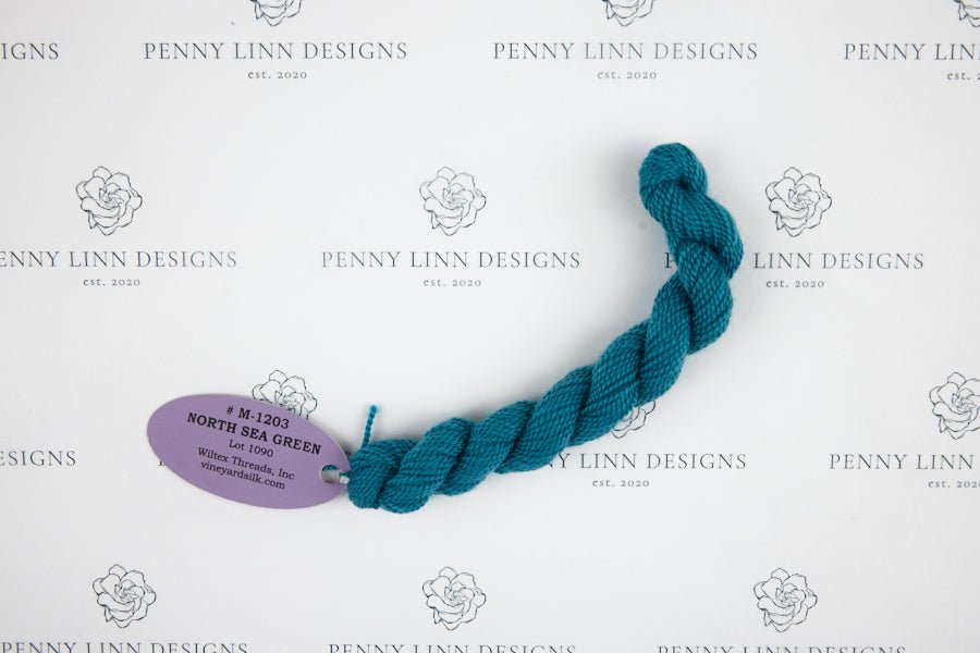 Vineyard Merino M-1203 NORTH SEA GREEN - Penny Linn Designs - Wiltex Threads