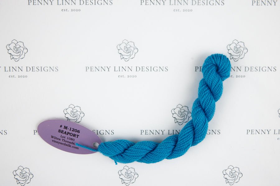 Vineyard Merino M-1206 SEAPORT - Penny Linn Designs - Wiltex Threads