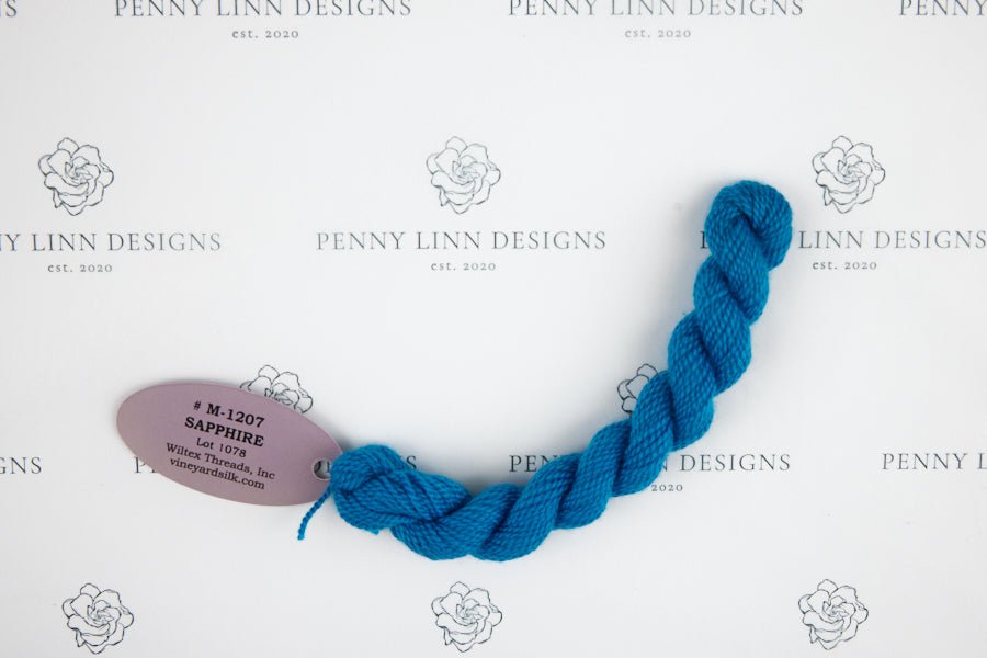 Vineyard Merino M-1207 SAPPHIRE - Penny Linn Designs - Wiltex Threads