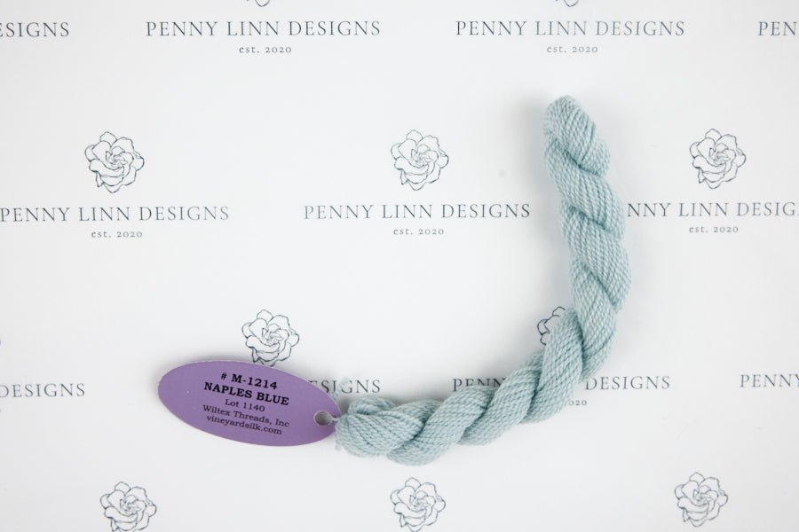 Vineyard Merino M-1214 NAPLES BLUE - Penny Linn Designs - Wiltex Threads