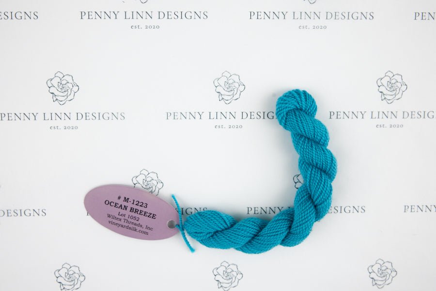 Vineyard Merino M-1223 OCEAN BREEZE - Penny Linn Designs - Wiltex Threads