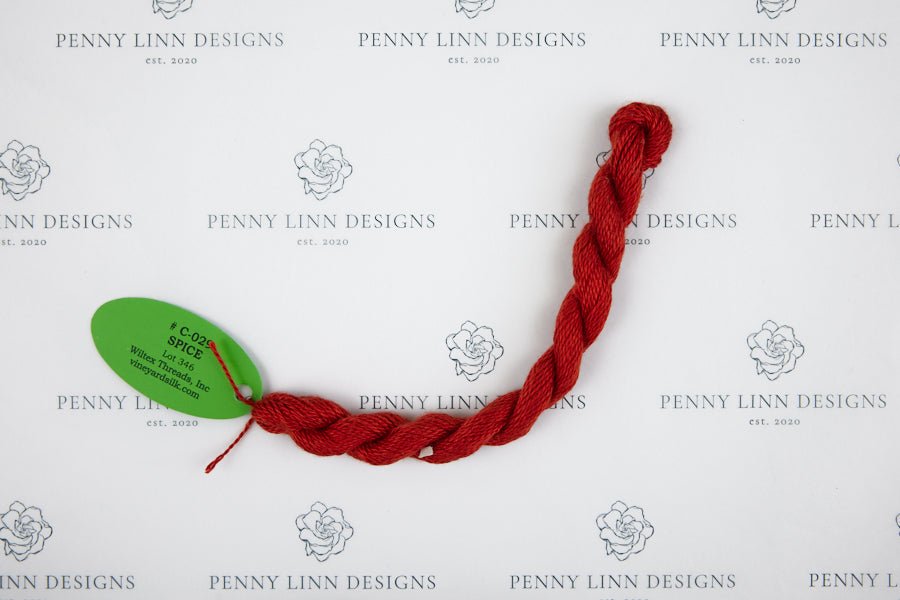Vineyard Silk C-029 SPICE - Penny Linn Designs - Wiltex Threads