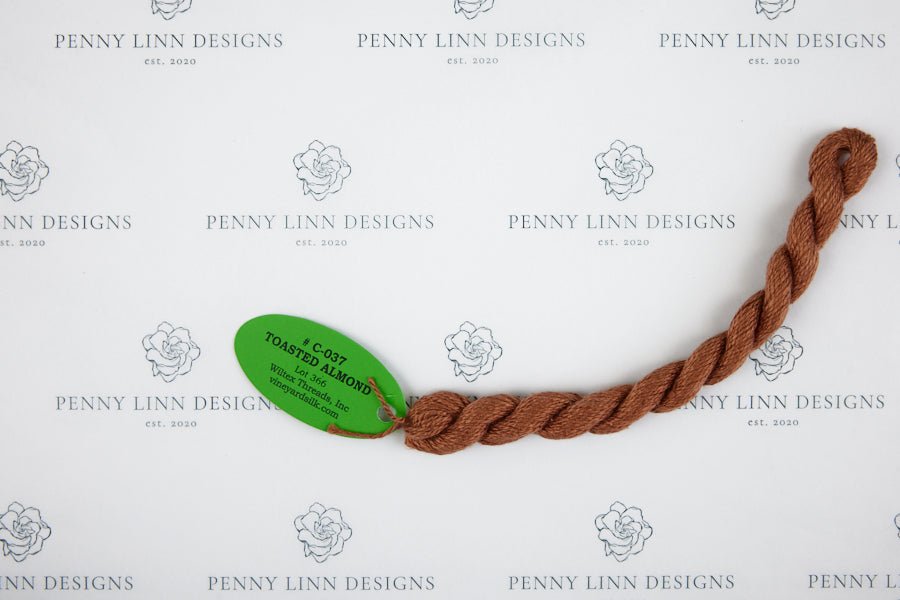 Vineyard Silk C-037 TOASTED ALMOND - Penny Linn Designs - Wiltex Threads
