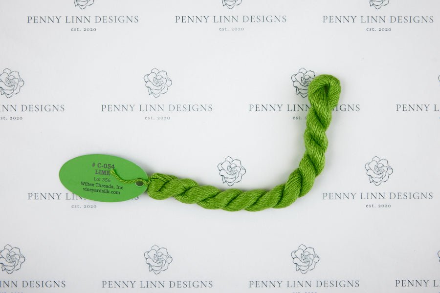 Vineyard Silk C-054 LIME - Penny Linn Designs - Wiltex Threads