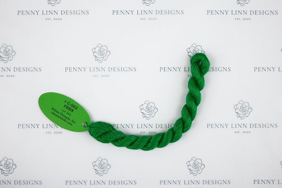 Vineyard Silk C-062 FERN - Penny Linn Designs - Wiltex Threads