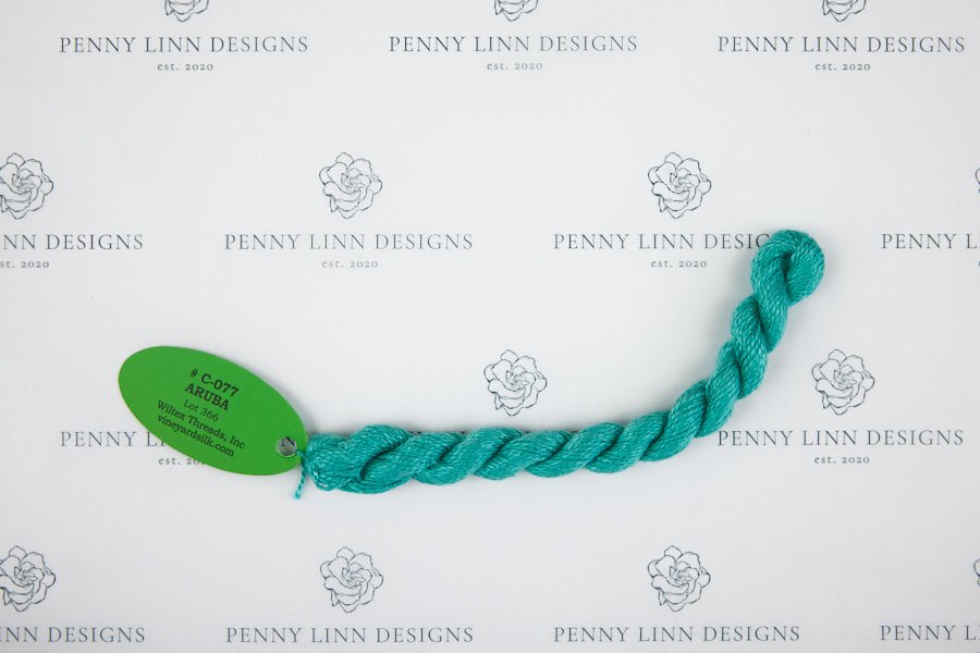 Vineyard Silk C-077 ARUBA - Penny Linn Designs - Wiltex Threads
